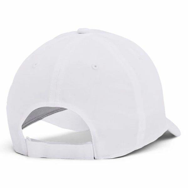 UNDER ARMOUR UA GOLF96 ADJUSTABLE GOLF CAP – WHITE 4 UNDER ARMOUR UA GOLF96 ADJUSTABLE GOLF CAP – WHITE - Image 2