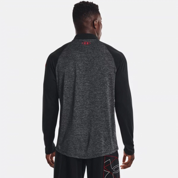 UNDER ARMOUR UA TECH 2.0 NOVELTY GOLF PULLOVER – BLACK 6 UNDER ARMOUR UA TECH 2.0 NOVELTY GOLF PULLOVER – BLACK - Image 4