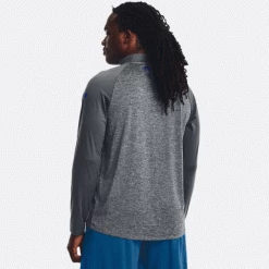 UNDER ARMOUR UA TECH 2.0 NOVELTY GOLF PULLOVER – GREY -CLUBS Sales Shop V5 1370854 012 BC 600x600 1