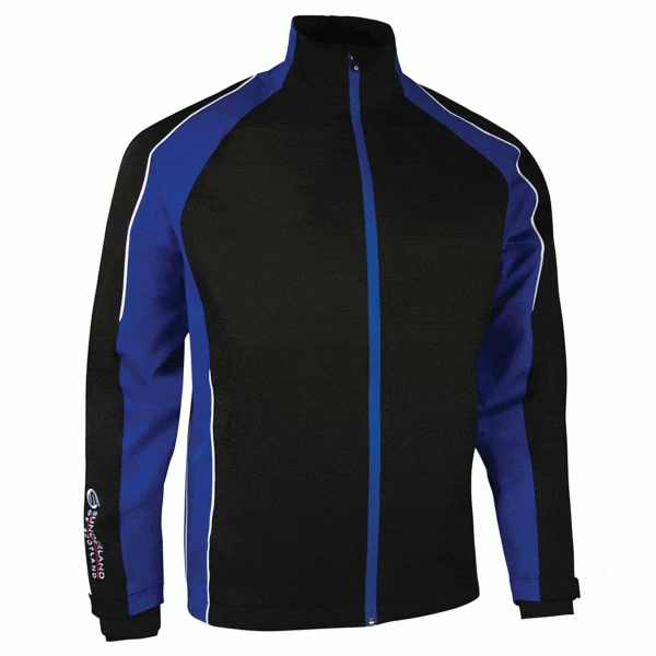 SUNDERLAND VANCOUVER PRO WATERPROOF GOLF JACKET – BLACK / ELECTRIC BLUE 3 SUNDERLAND VANCOUVER PRO WATERPROOF GOLF JACKET – BLACK / ELECTRIC BLUE