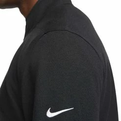 NIKE DRI-FIT VICTORY HALF ZIP TOP – BLACK -CLUBS Sales Shop VHZBLACK 4 600x600 1
