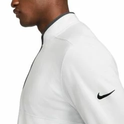 NIKE DRI-FIT VICTORY HALF ZIP TOP – WHITE -CLUBS Sales Shop VHZWHITE 4 600x600 1