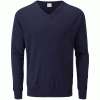 PING WARREN V NECK MERINO SWEATER – NAVY -CLUBS Sales Shop WARRENNAVY 600x600 1