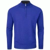 OSCAR JACOBSON WARWICK LINED 1/2 ZIP MERINO JUMPER – ROYAL BLUE -CLUBS Sales Shop WARWICK ROYAL 600x600 1