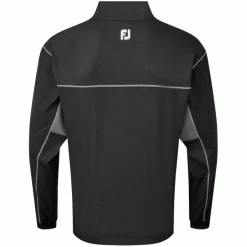 FOOTJOY FULL-ZIP WIND JACKET – BLACK / CHARCOAL -CLUBS Sales Shop WINDSHIRT BLACK1 600x600 1