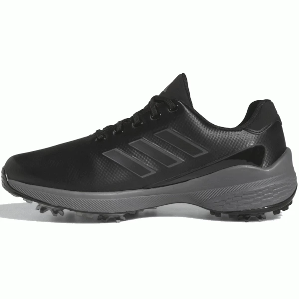 ADIDAS 2023 ZG23 GOLF SHOES – CORE BLACK / DARK SILVER METALLIC 4 ADIDAS 2023 ZG23 GOLF SHOES – CORE BLACK / DARK SILVER METALLIC - Image 2