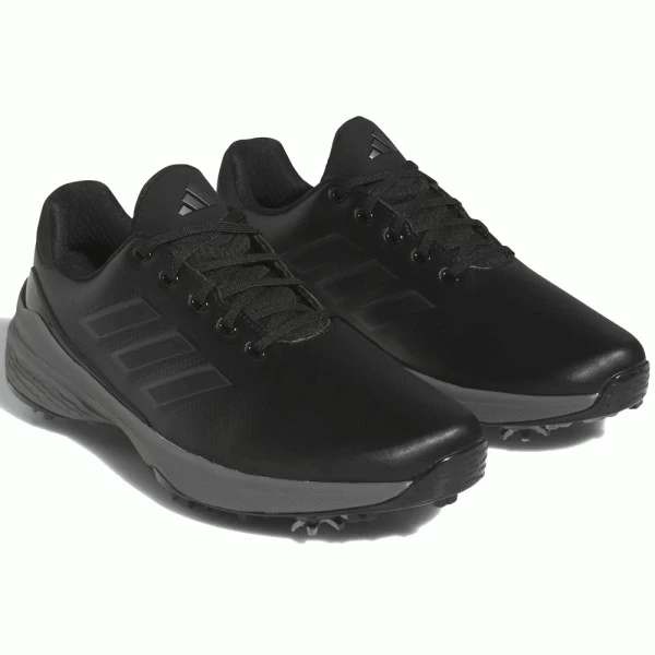 ADIDAS 2023 ZG23 GOLF SHOES – CORE BLACK / DARK SILVER METALLIC 5 ADIDAS 2023 ZG23 GOLF SHOES – CORE BLACK / DARK SILVER METALLIC - Image 3