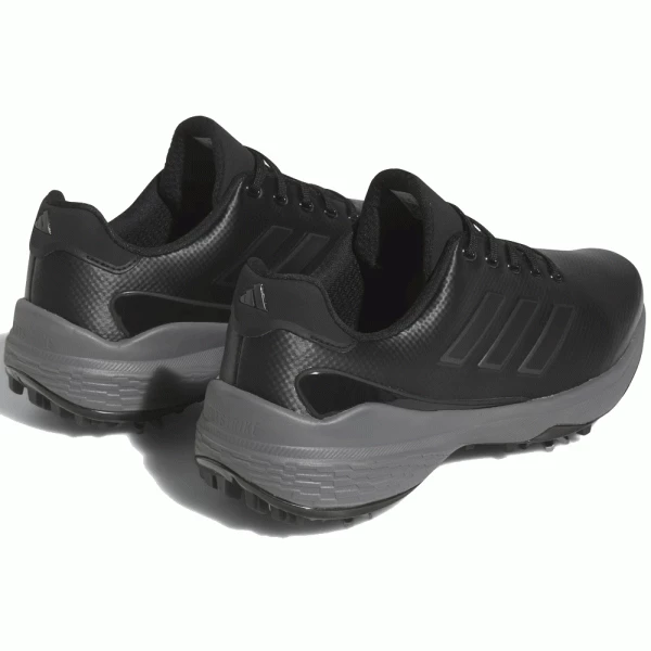 ADIDAS 2023 ZG23 GOLF SHOES – CORE BLACK / DARK SILVER METALLIC 6 ADIDAS 2023 ZG23 GOLF SHOES – CORE BLACK / DARK SILVER METALLIC - Image 4