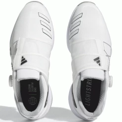 ADIDAS 2023 ZG23 BOA GOLF SHOES – CLOUD WHITE / CORE BLACK / SILVER METALLIC -CLUBS Sales Shop ZG23 BOA WHITESILVER4 600x600 1