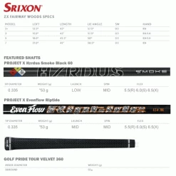 SRIXON ZX FAIRWAY -CLUBS Sales Shop ZXF5 600x600 1