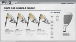 PING GLIDE 4.0 GOLF WEDGES – STEEL SHAFT 16 PING GLIDE 4.0 GOLF WEDGES – STEEL SHAFT -CLUBS Sales Shop aPING Europe 2022 Sales Flip Chart Gide 4.0 copy 600x338 2