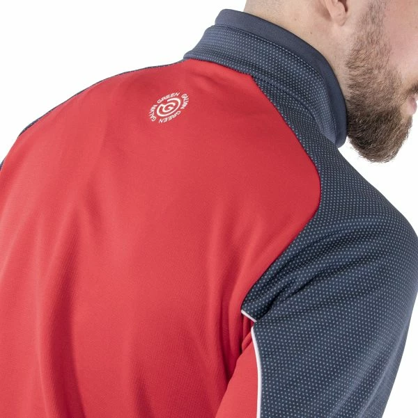 GALVIN GREEN DAXTON INSULA™ PULLOVER – RED / NAVY 6 GALVIN GREEN DAXTON INSULA™ PULLOVER – RED / NAVY - Image 4