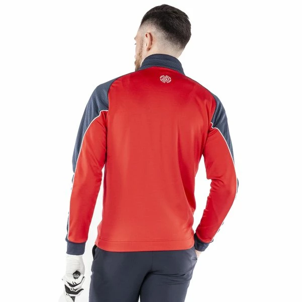 GALVIN GREEN DAXTON INSULA™ PULLOVER – RED / NAVY 7 GALVIN GREEN DAXTON INSULA™ PULLOVER – RED / NAVY - Image 5
