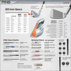 PING I59 IRONS / STEEL SHAFTS -CLUBS Sales Shop i596 600x600 1