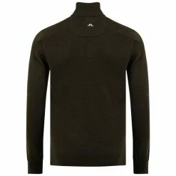 J.LINDEBERG GOLF KIAN MERINO ZIP NECK SWEATER – FOREST GREEN -CLUBS Sales Shop jl Kian Forest 2 600x600 1