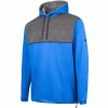 ISLAND GREEN FLEECE LINED GOLF HOODY – BLUE